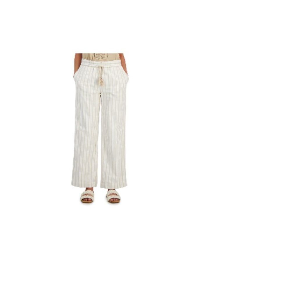 Fever Tie Linen Waist Pants XL
